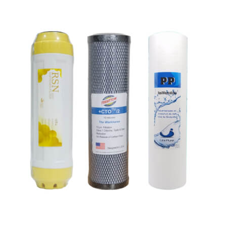 ไส้กรองน้ำ 3 ขั้นตอน UNI PURE  รุ่น FUN3S_1